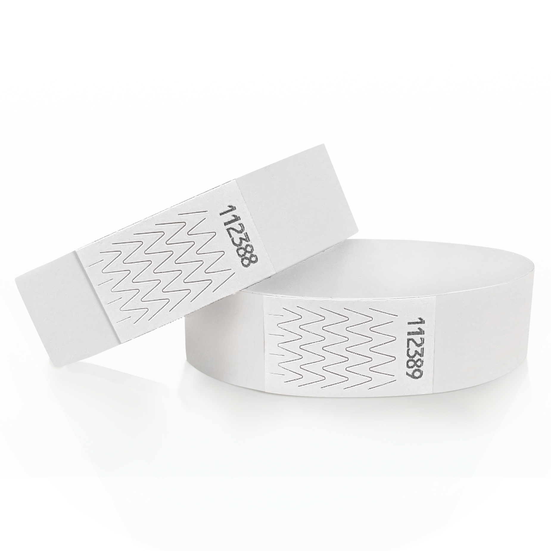 Tyvek® 4C Farbdruck Farbe Band nur weiss