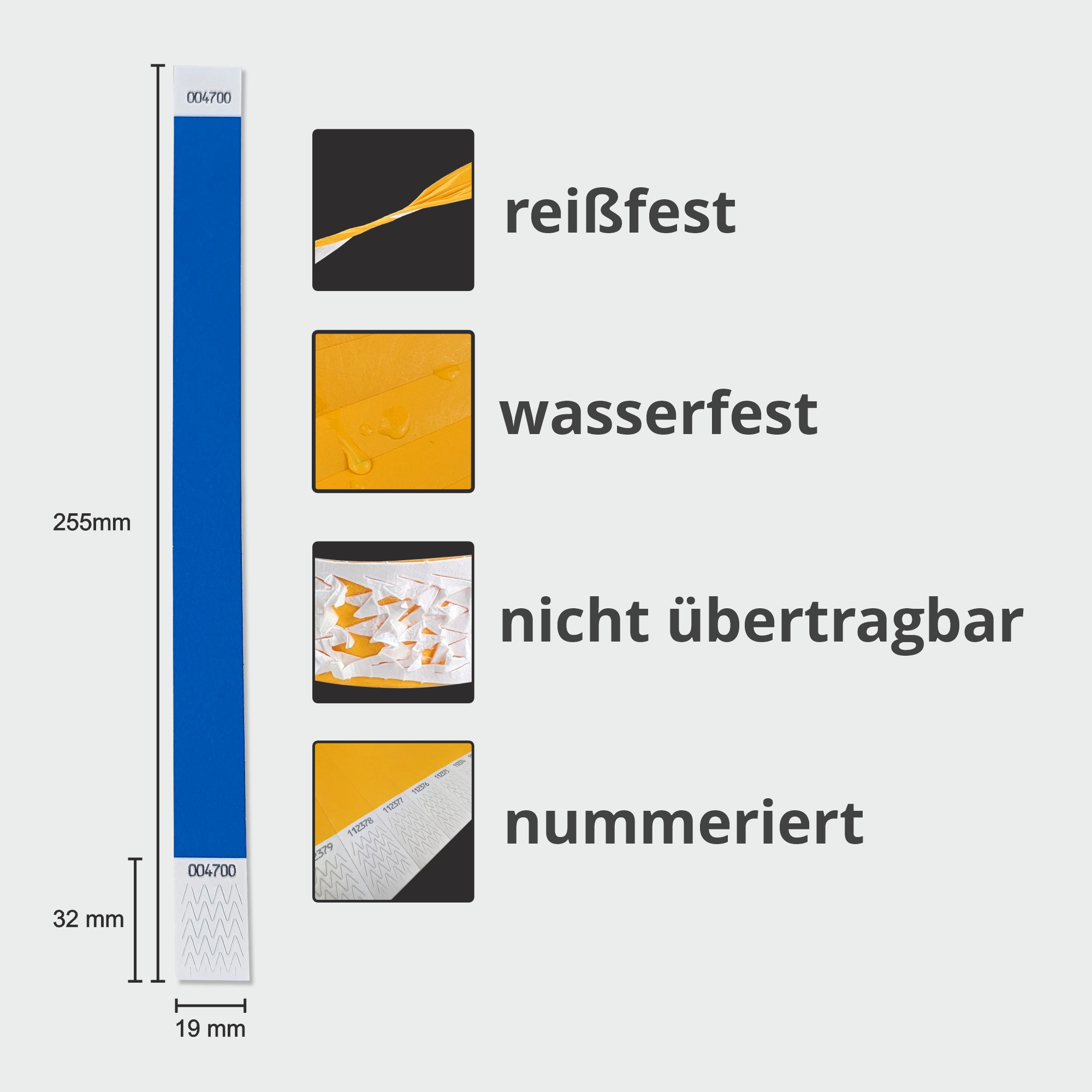 Tyvek® 4C Farbdruck Info Eigenschaften