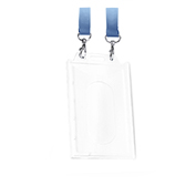 Ansicht Ausweishülle mit Doppelhaken