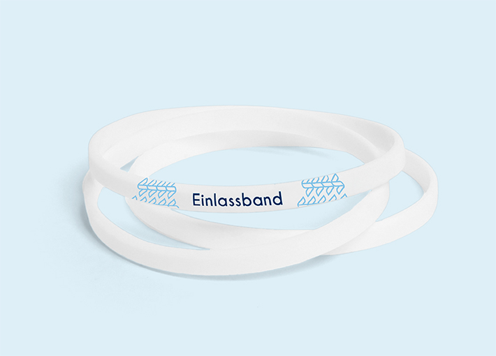 Silikonarmband 2C Druck (Kindergröße)