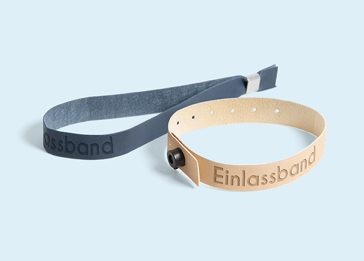 Kunstlederarmband geprägt