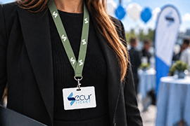 Lanyard Standard aus Recycling-Material