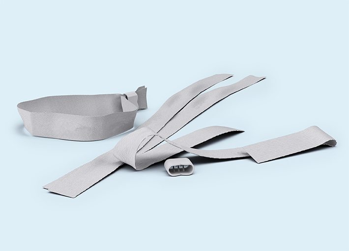 Einlassbänder aus Stoff (unbedruckt)