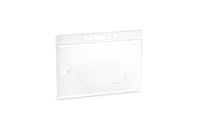 Lanyard Ausweishülle Scheckkartenformat Transparent