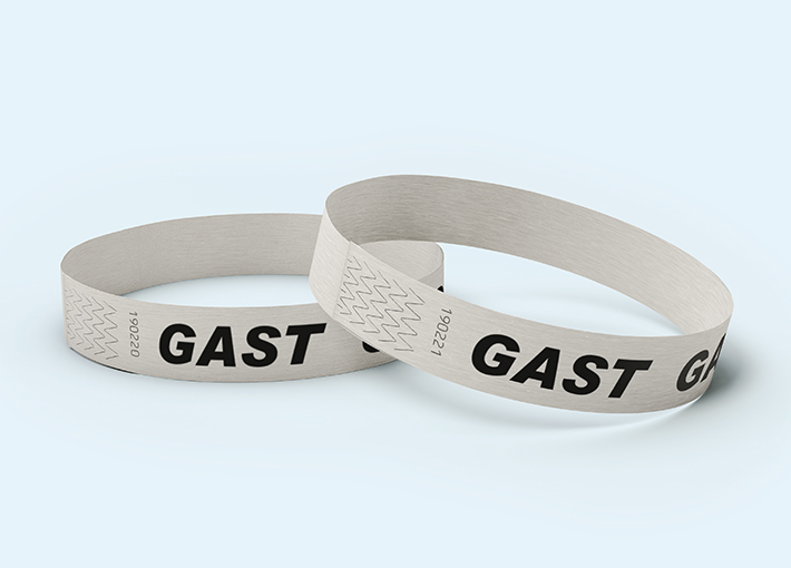 Tyvek® 1C Schwarzdruck Standardmotiv