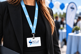 Lanyard Standard aus Satin