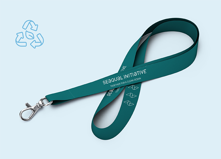 Lanyard Standard aus SEAQUAL® YARN | 4/4 | 20 mm