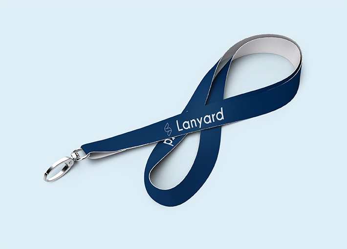 Lanyard Standard aus Satin | 4/0 | 10 mm