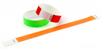 Wristbands made of Tyvek® unprinted 19 mm and 25 mm (pack of 10)
