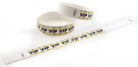 Einlassbänder aus Tyvek® vorgefertigt 4C (10er Pack) Nein VIP Gold