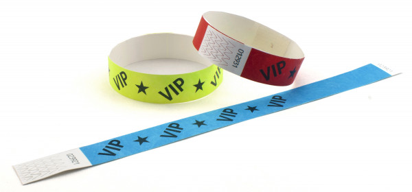 Wristbands made of Tyvek® prefab 1C (pack of 10)