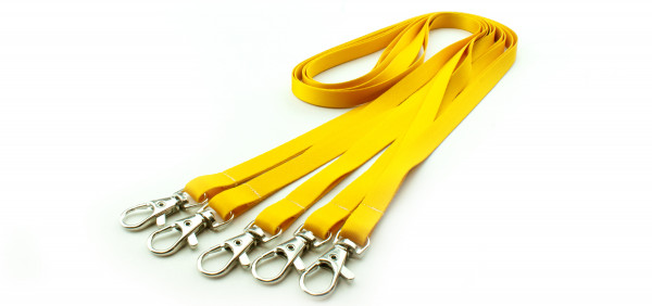 Lanyards unifarben (5er Pack)