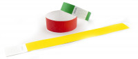 Wristbands made of Tyvek® unprinted 19 mm and 25 mm (pack of 10)